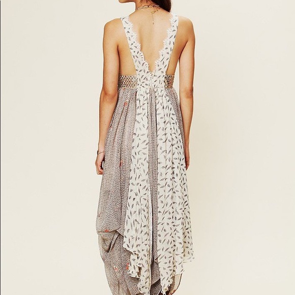 free people pennies from heaven maxi dress size 0 - Picture 4 of 6